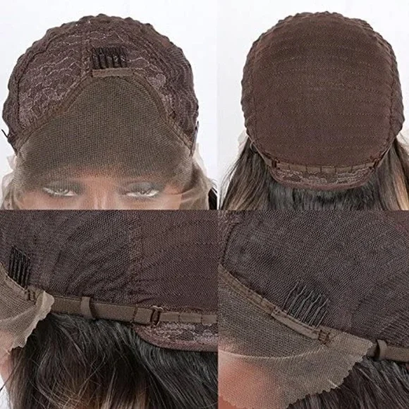- HP 4/9 🎉 💫22” BLONDE OMBRÉSTRAIGHT LACE FRONT WIG *NEW*